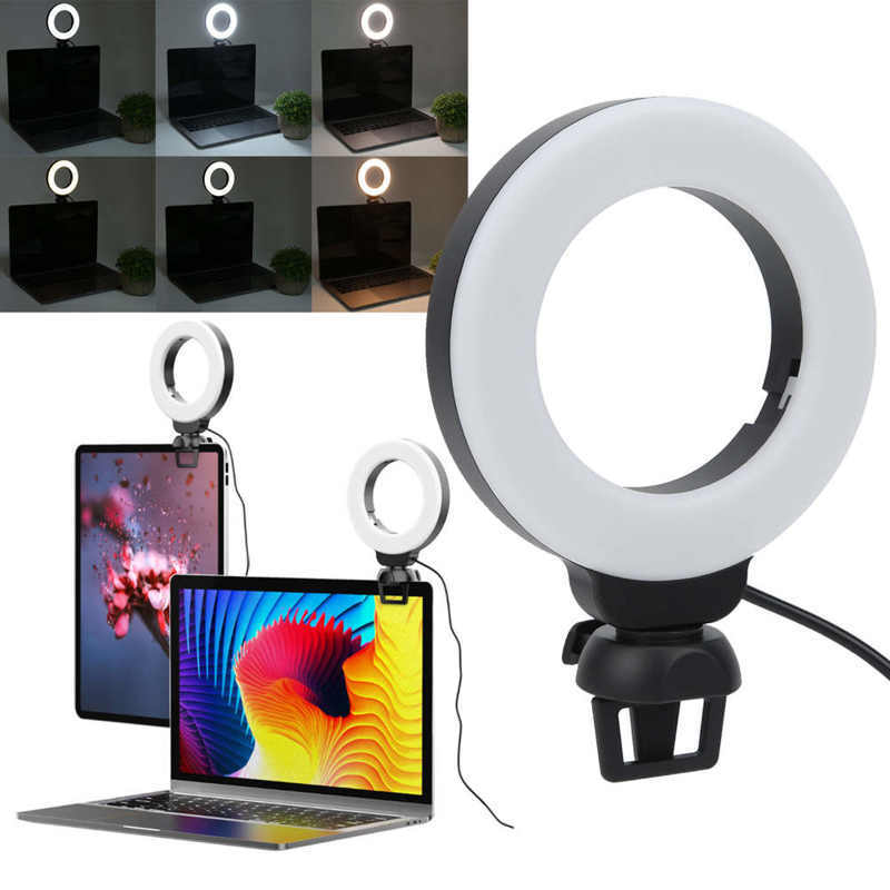 Video Conference 4 Inch Fill Light Computer Live Photography Light Gadgets