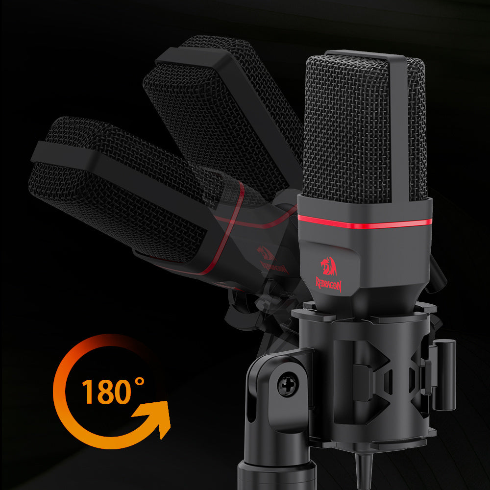 Compatible with Apple, Condenser Microphone With Tripod 3.5 Mm Audio Computer Studio Gadgets