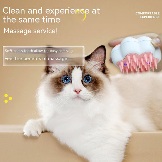 Pet Cat's Paw Modeling Massage Comb Sterilization Pet Products 0