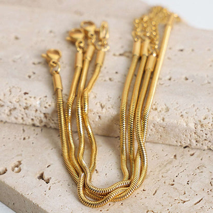 18K Gold-Plated Minimalist Bracelet apparel & accessories