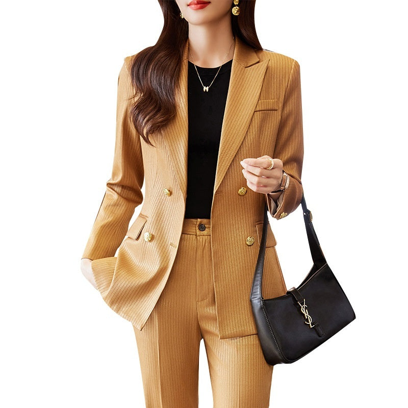 Women's Graceful And Fashionable Slim Waist Suit Business Suit apparel & accessories