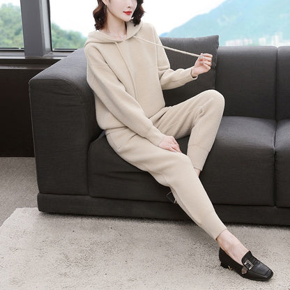 Autumn Fashion Sports Sweater Two-Piece Suit apparels & accessories