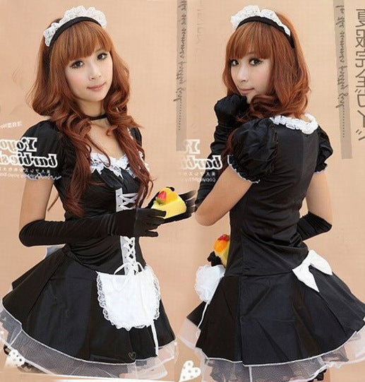 Masquerade Costume Party Maid Cosplay Suit halloween