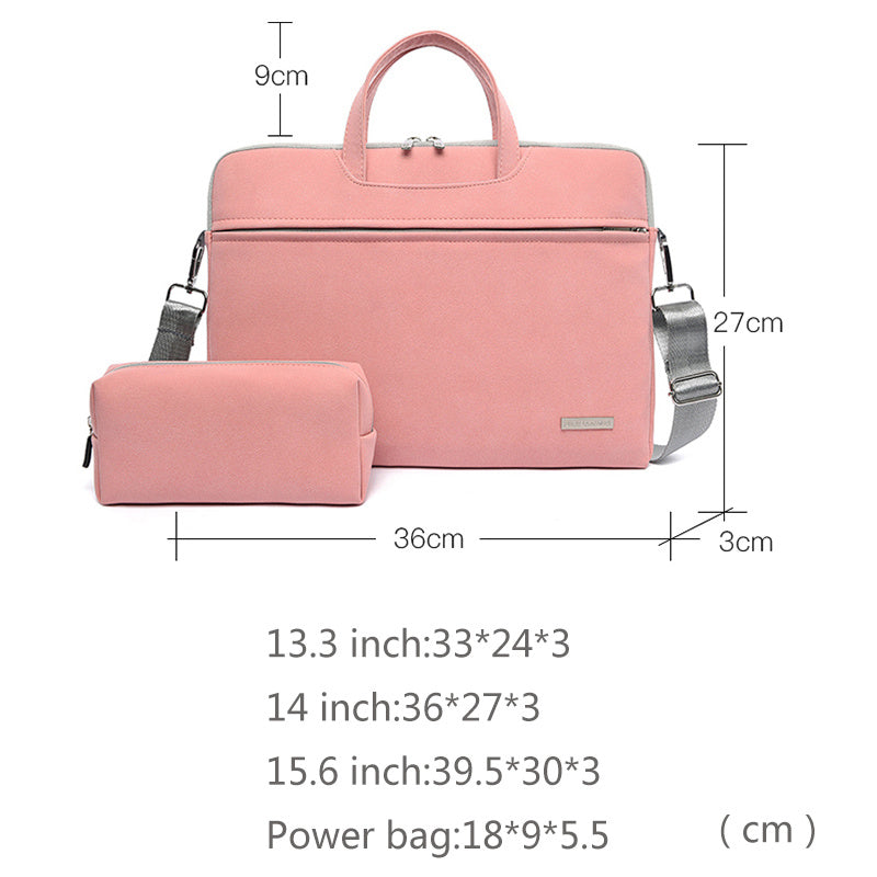 PU Leather Women Laptop Bag Notebook Carrying Case Briefcase apparel & accessories