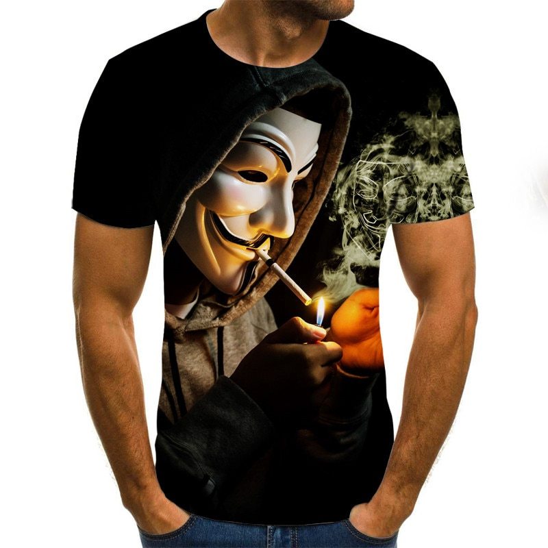 3D printing trendy men's T-shirt T-Shirts & hoodies