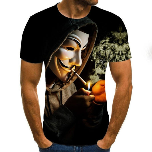 3D printing trendy men's T-shirt T-Shirts & hoodies