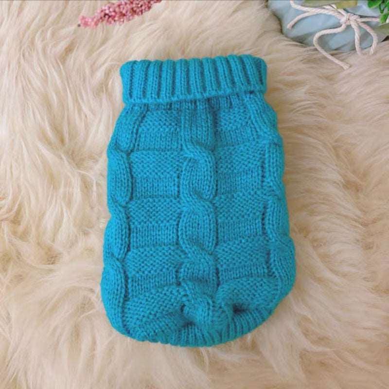 Cat Clothes Autumn Winter Knitted Sweater pet cloths