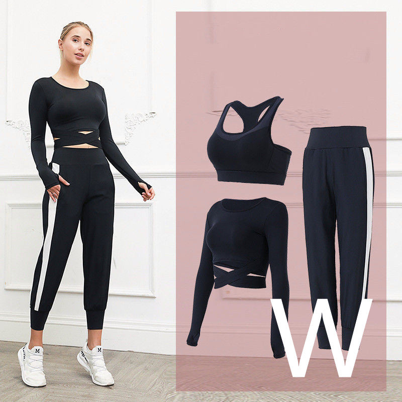 Fitness Morning Running Yoga Suit Quick-drying apparel & accessories