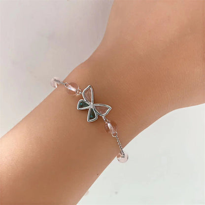 Sterling Silver Handmade Butterfly Bracelet Jewelry