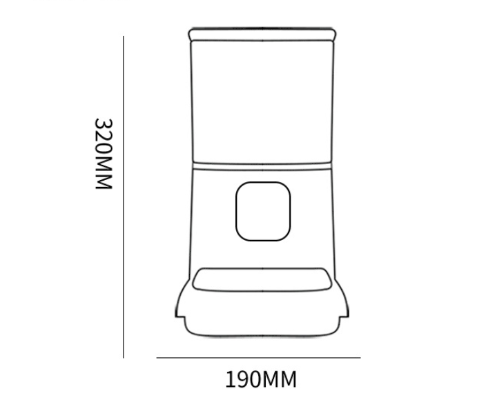 Pet Automatic Feeder Large Capacity Smart Voice Recorder pet feeder