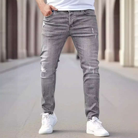 American-style Slim-fit Stretch Jeans apparel & accessories