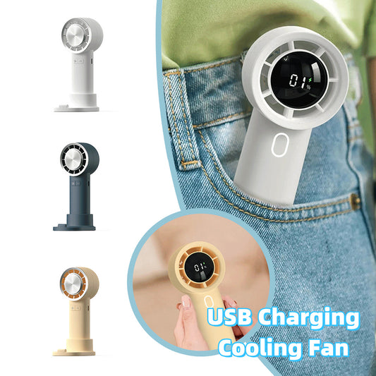 High Speed Hand Held Fan Cooler Portable Air Conditioner Gadgets