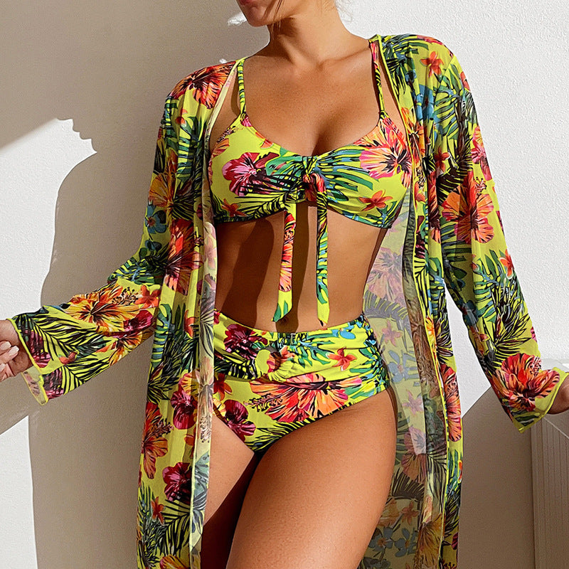 Swimwear Long Sleeved Blouse Three Piece Suit apparel & accessories