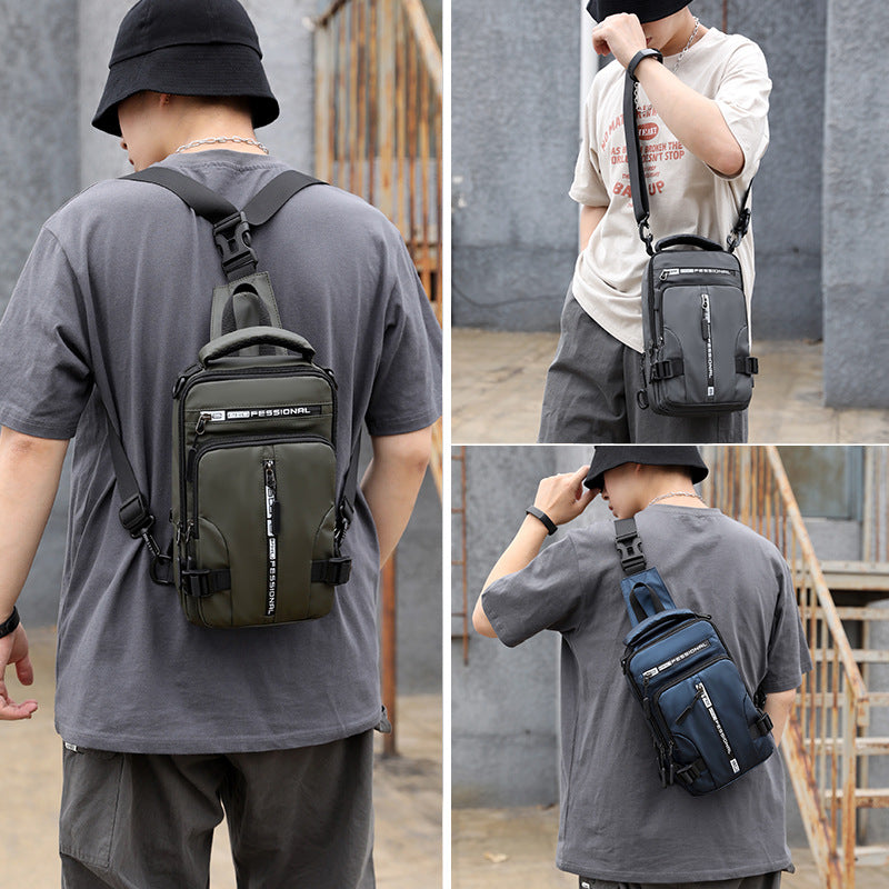 Crossbody Bags Men Multifunctional Backpack Shoulder Chest Bags Shoes & Bags