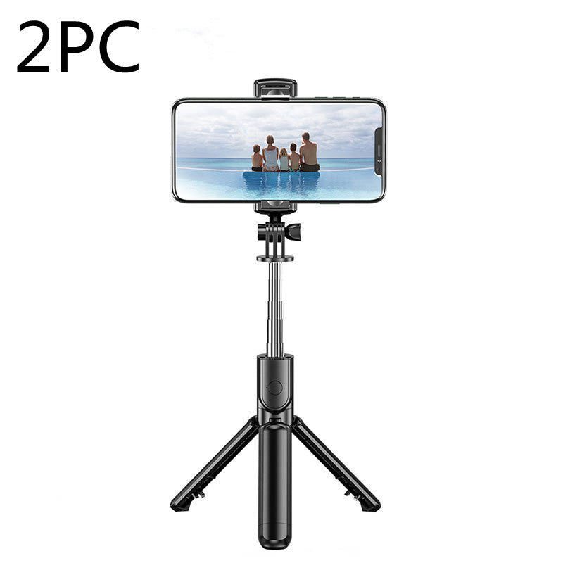 Compatible with Apple, Bluetooth Selfie Stick Mobile Remote Control Tripod HOME