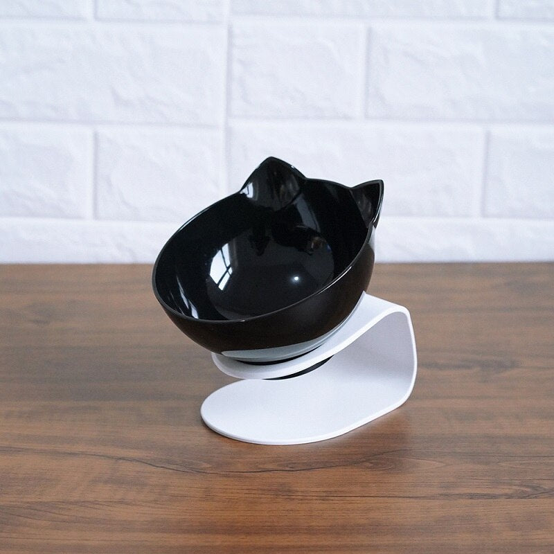 Non Slip Double Pet feeder Bowl With Raised Stand Pet feeder