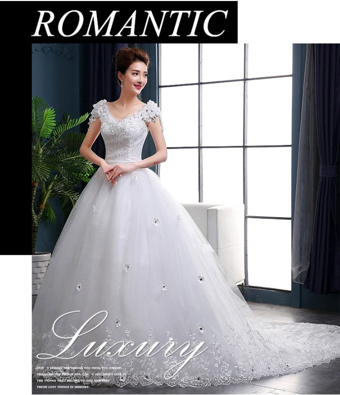 wedding dress long tail wedding dress apparel & accessories