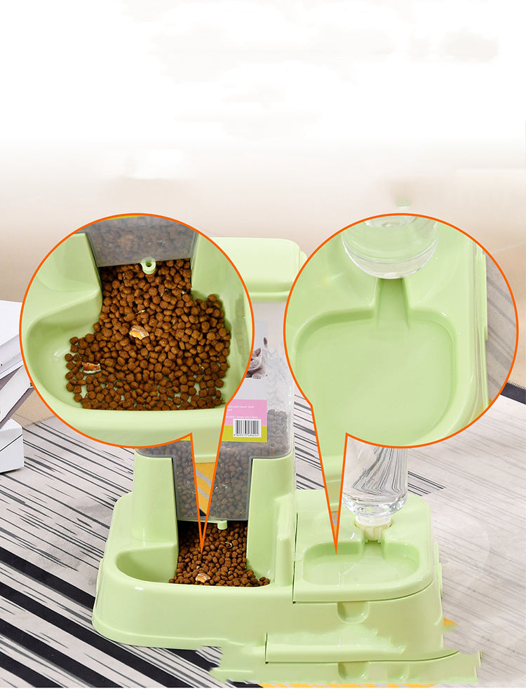 Feeder Pet Bowl Dual Purpose Automatic Pet feeder