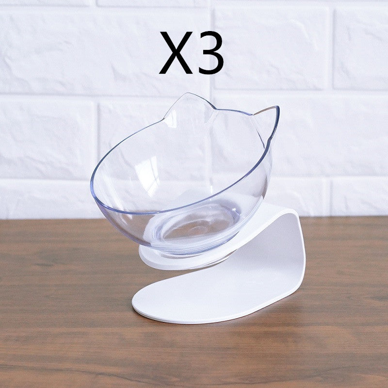 Non Slip Double Pet feeder Bowl With Raised Stand Pet feeder