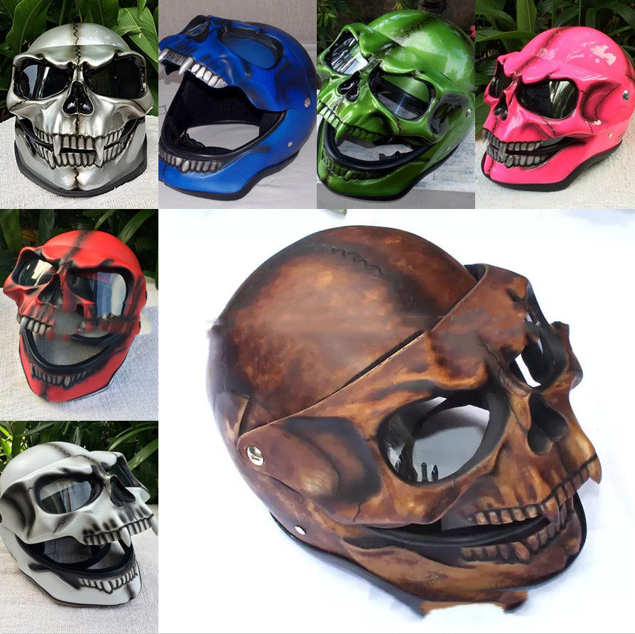 Halloween Skull Head Helmet Mask halloween