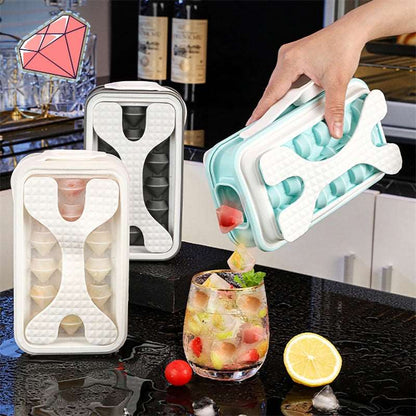 2in1 Portable Silicone Ice Ball Mold Ice Maker 0