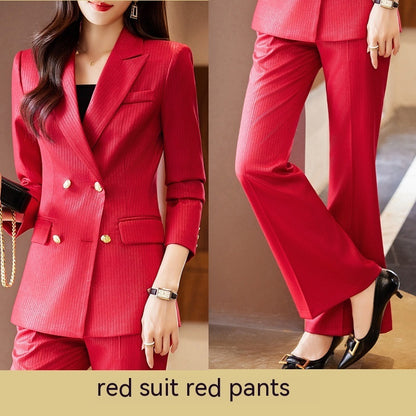 Women's Graceful And Fashionable Slim Waist Suit Business Suit apparel & accessories