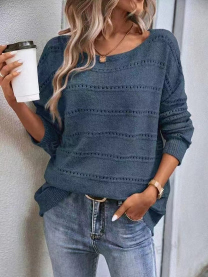 Women's Loose Slouchy Casual Knit Top apparels & accessories