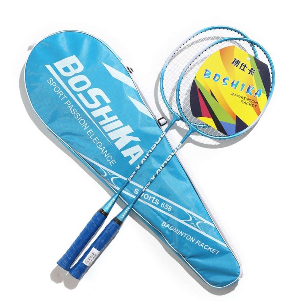 Badminton Racket For Beginners Children Set Iron Alloy A fitness & sports