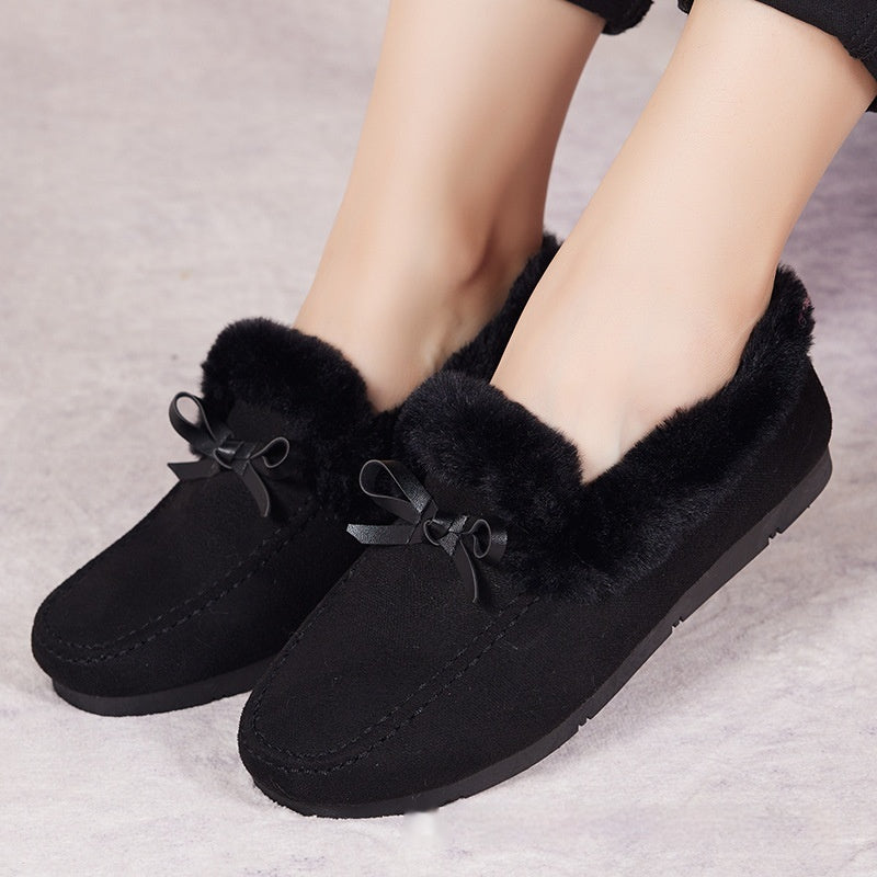 Fleece-lined Lamb Wool Casual Shoes Shoes & Bags