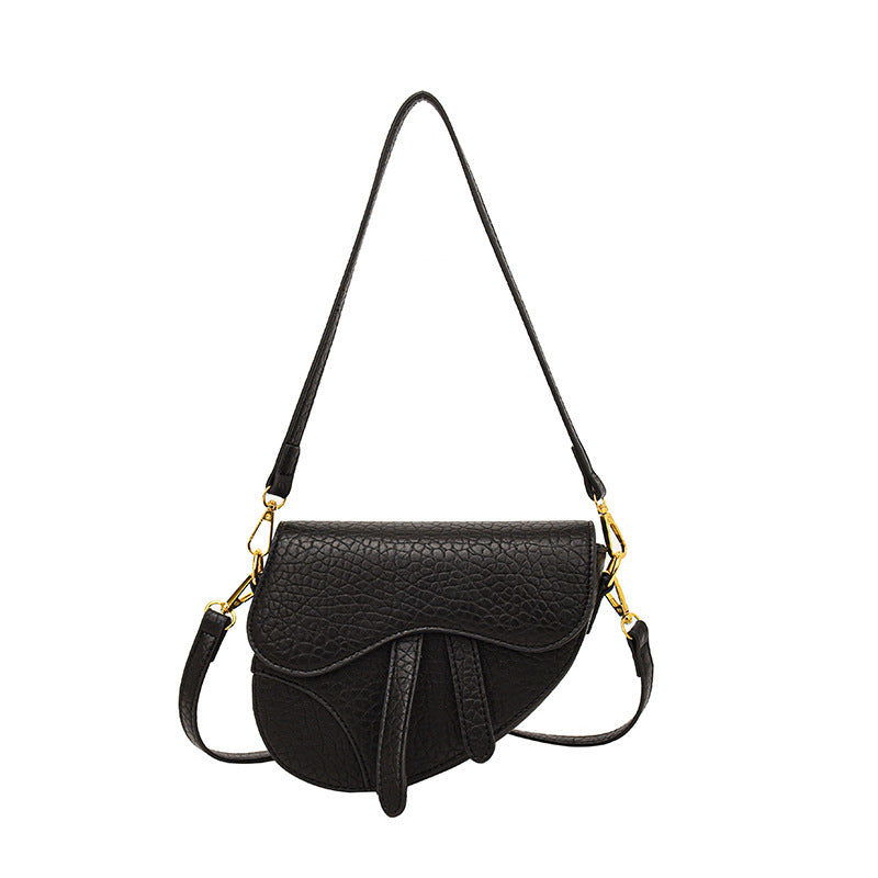 Women's Simple Shoulder Saddle Crossbody Bag apparel & accessories