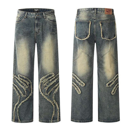 American Men's Straight Retro Jeans apparels & accessories