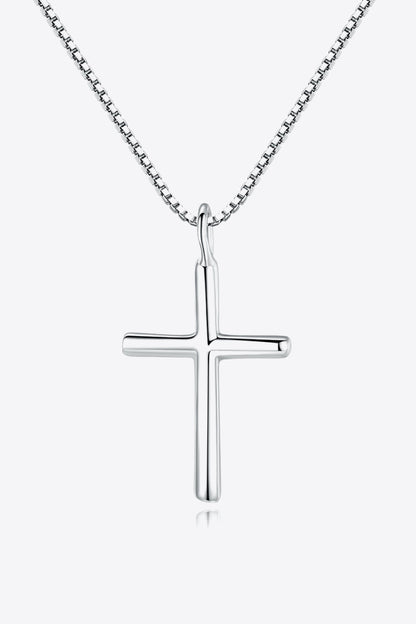 Cross Pendant 925 Sterling Silver Necklace apparel & accessories