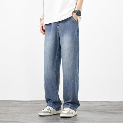 Men's Wide-leg High Street Loose Straight Casual Pants men's clothing