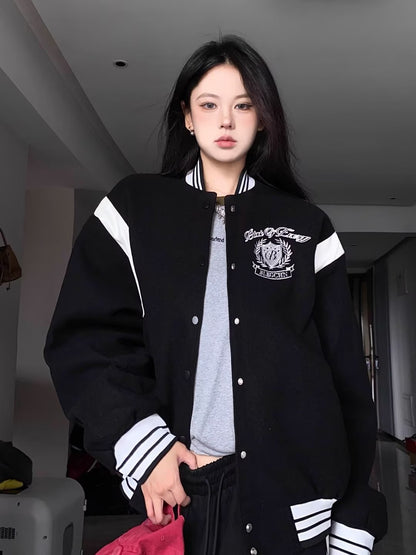 American-style Retro Baseball Jacket apparels & accessories