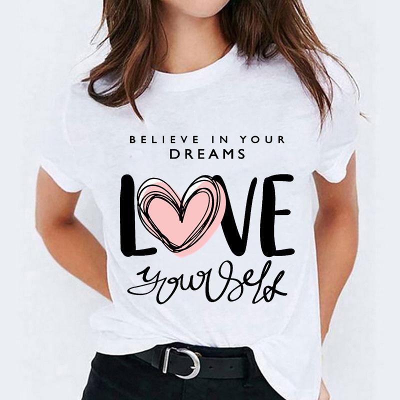 Cartoon Love Sweet Cute Short Sleeve apparel & accessories