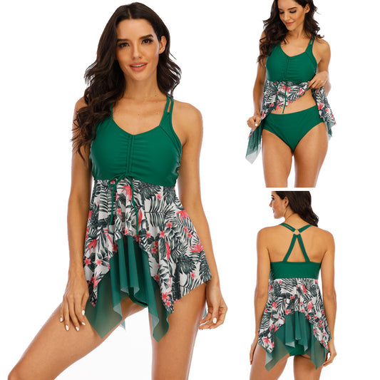 Swimsuit Tankini Skirt Split Swimsuit Slim Slim Conservative apparel & accessories