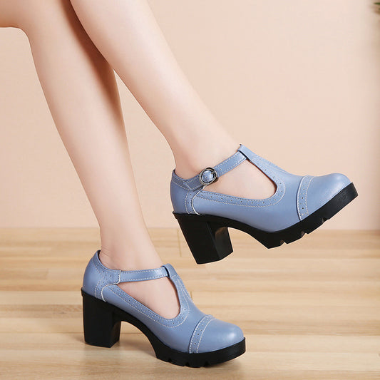 Round Head Women's Fashion Shoes Shoes & Bags
