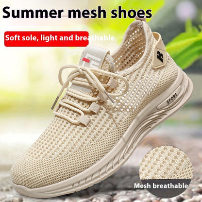 Summer Men's Leisure Pajamas Soft Bottom Mesh Shoes Shoes & Bags