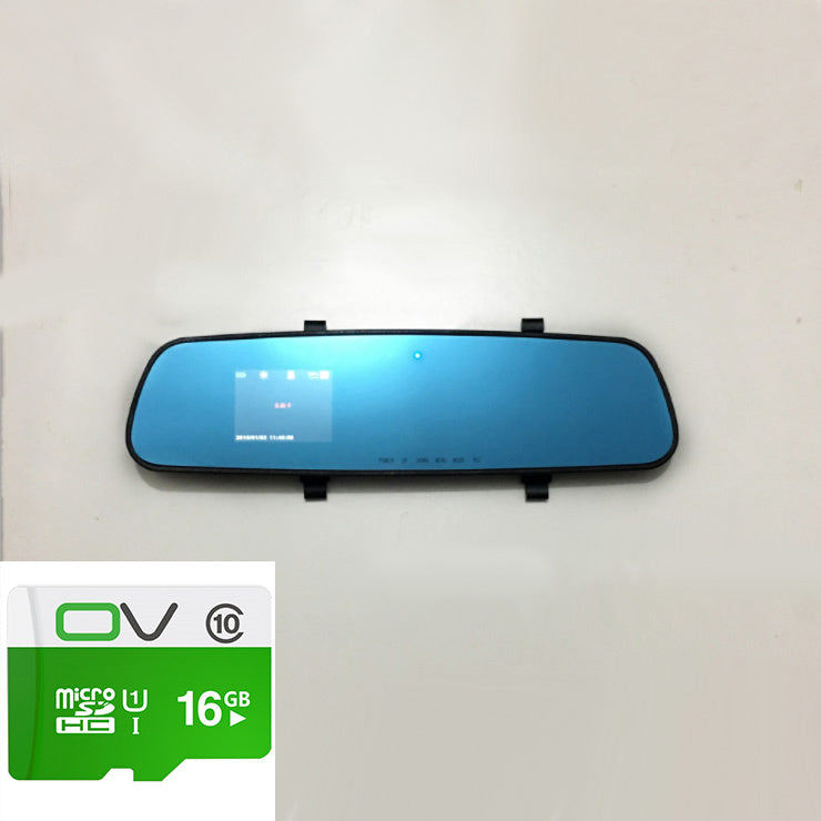 1080P HD Rearview Mirror Driving Recorder Gadgets