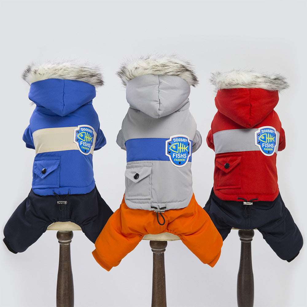 clothes for pets Dog snow coat pet cloths