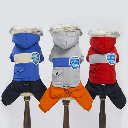 clothes for pets Dog snow coat pet cloths