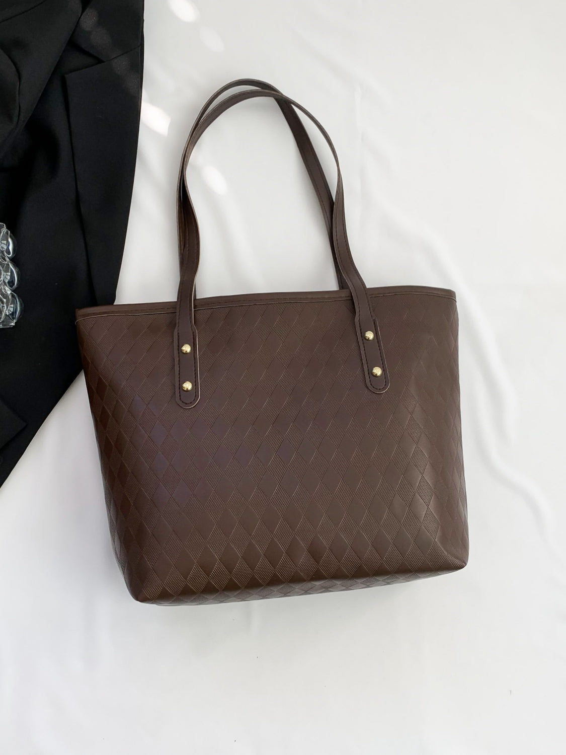 PU Leather Large Tote Bag apparel & accessories