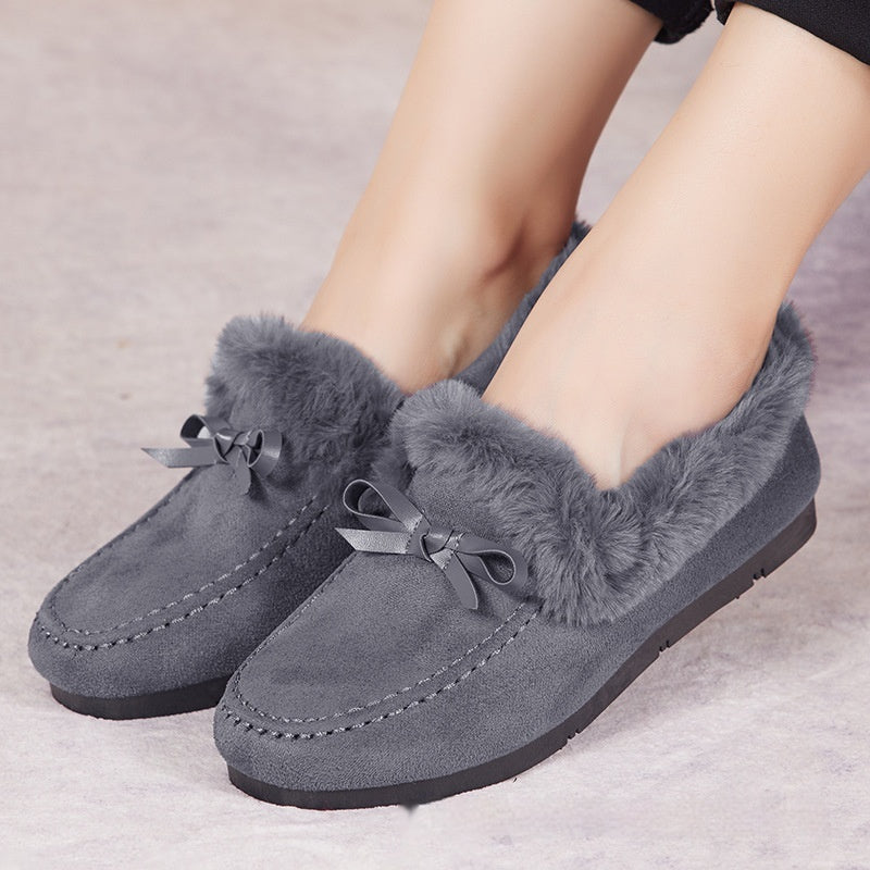 Fleece-lined Lamb Wool Casual Shoes Shoes & Bags