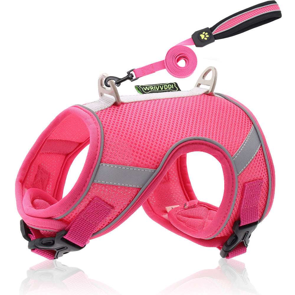 Pet Breast Strap Adjustable Reflective Pet leash