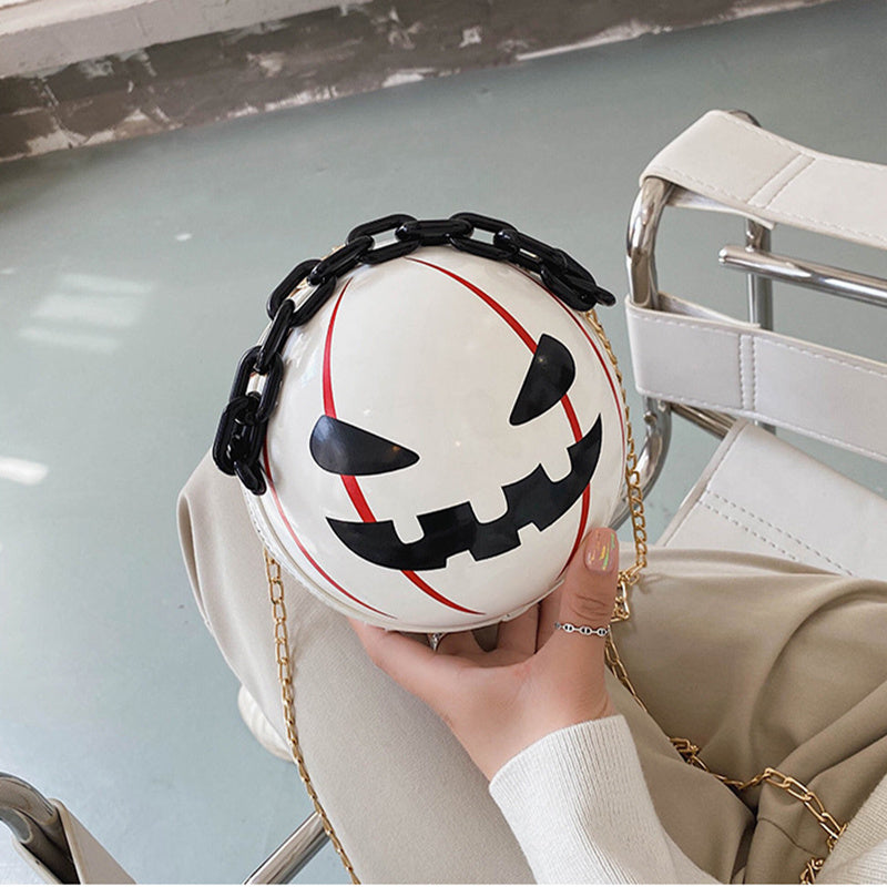 Halloween Cartoon Pumpkin Ball Handbags halloween