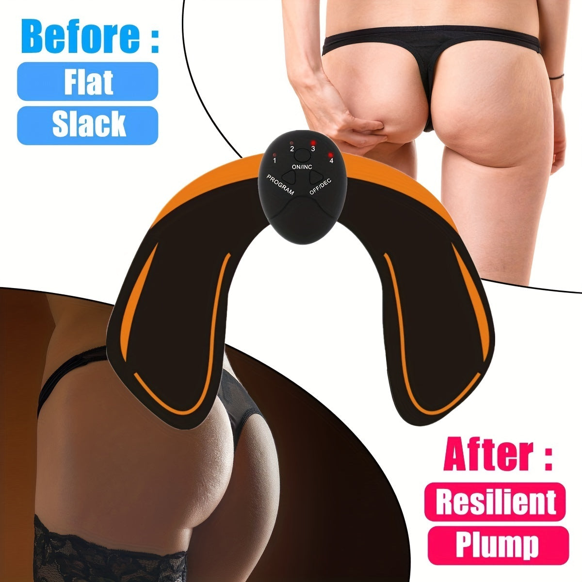 Hip Trainer, Buttock Lift Massage Device fitness & sports