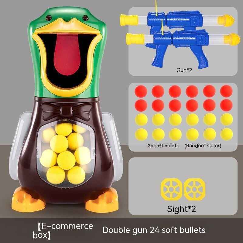 Soft Bullet Gun Score Target Duck 0