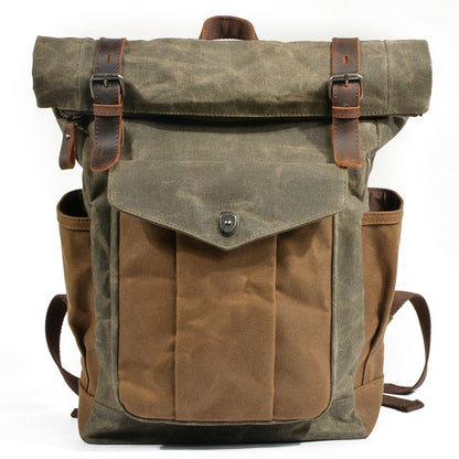 Fashion Simple Canvas Travel Backpack Shoes & Bags