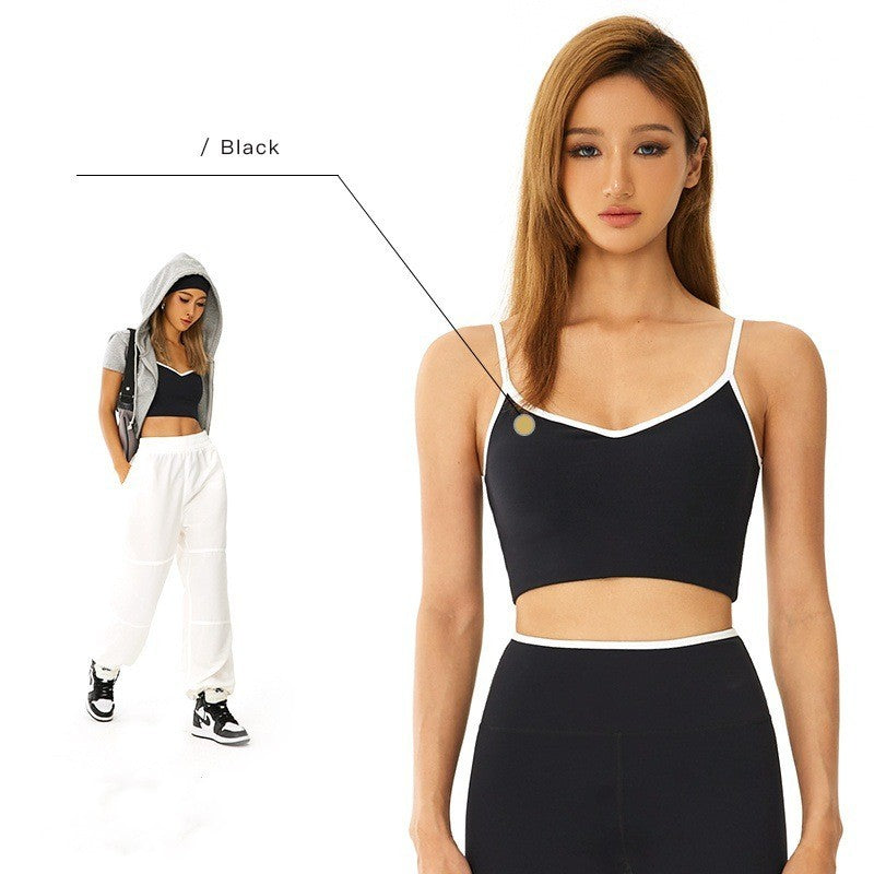 Camisole Sports Suit U-shaped Vest Fitness Yoga apparel & accessories