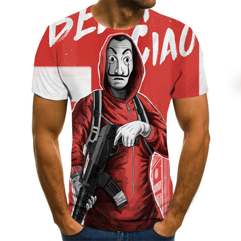 3D printing trendy men's T-shirt T-Shirts & hoodies